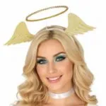 קשת הילה זהב למלאך מפוארת