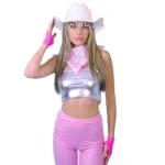 תחפושת בוקרת ורודה תמונה 2