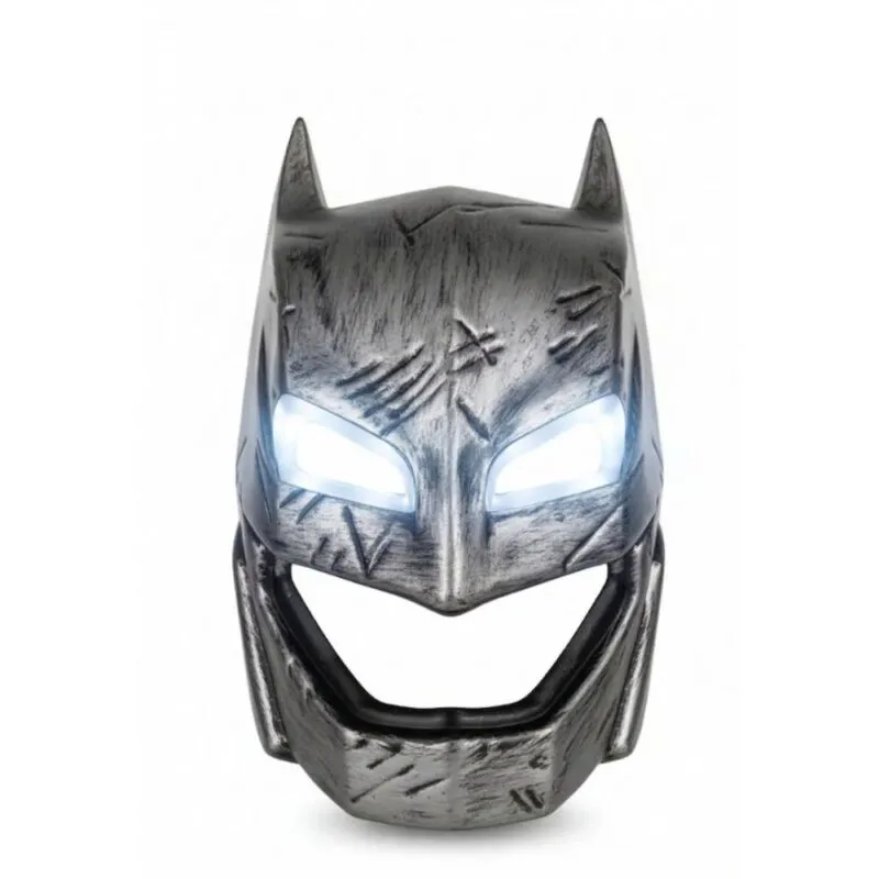 מסכת באטמן (Batman) מקורית לילדים עם אור : עיצוב קרב רשמי לגיבורים קטנים