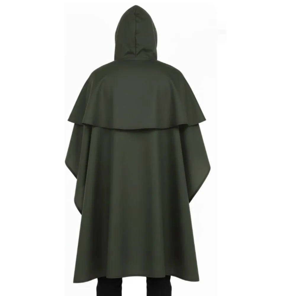 שכמיית לוחם טקטית לגבר עם ברדס (Hood) : מראה עוצמתי ומרשים תמונה 2
