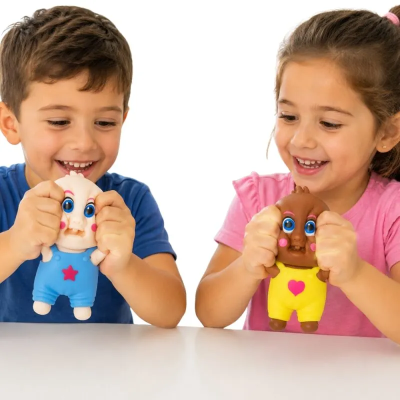 נידו תינוק לחיץ מג'לי רך, צעצוע אנטי סטרס לילדים מגיל 3