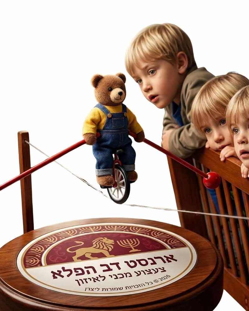 ארנסט דב הפלא לא רק צעצוע : חוויה חינוכית מרהיבה לילדך!