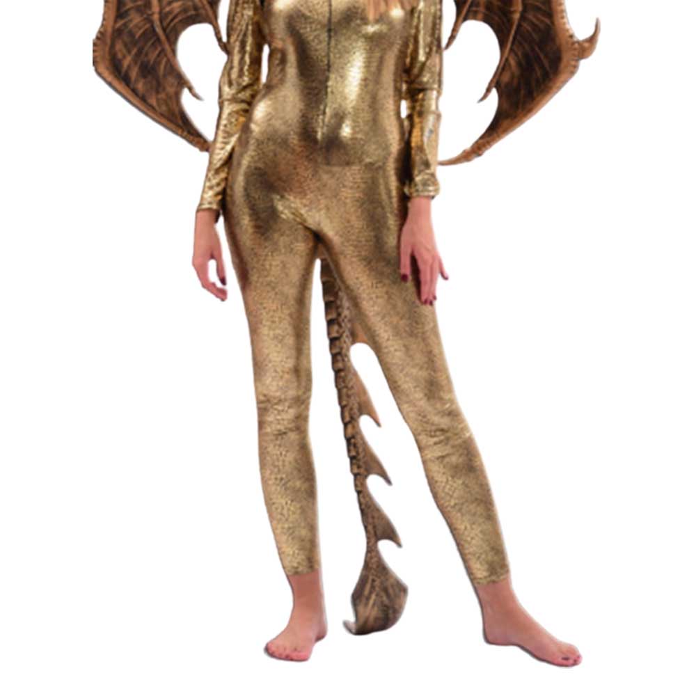 gold_black_dragon_tail_big זנב דרקון ענק PU קל משקל למבוגרים