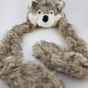 כובע חיות שועל צעיף כובע ראש שועל