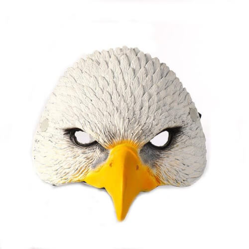 מסכת נשר חצי פנים מסכת PU , מסכת חצי פנים איכותית לפורים