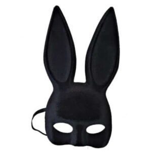 מסכת ארנב קטיפה לאישה מסכה נשף לאישה יוקרתית ומיוחדת