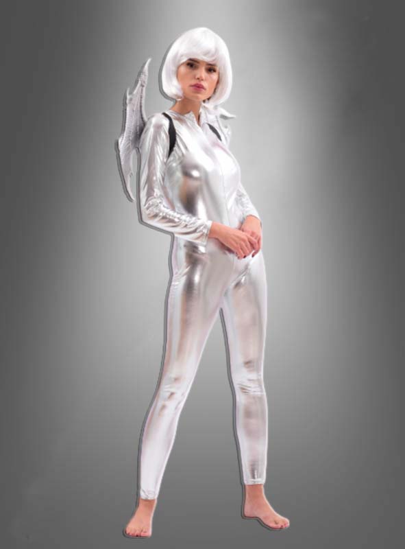 אוברול כסף לאישה ONE Size XS -S