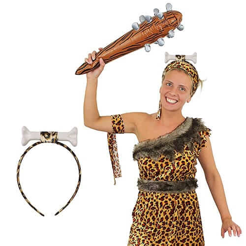 קשת עצם קטנה מהודרת קשת לראש של אשת מערות