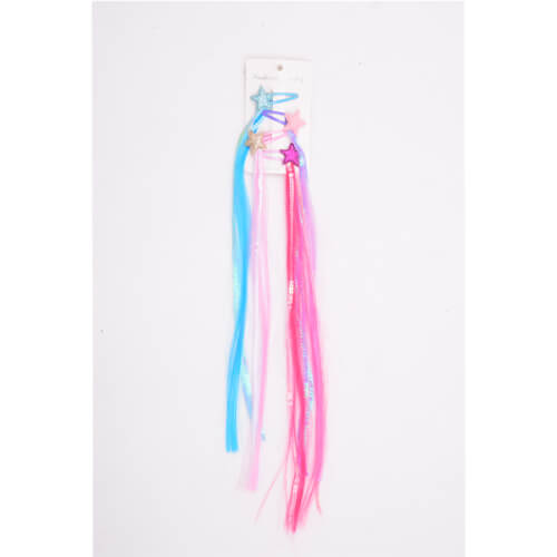 ארבע סיכות כוכב עם תוספות ופייטים