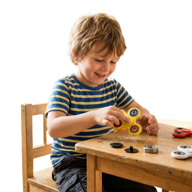 ספינר פידג'ט מקורי עם מנגנון קרמי Fidget Spinner