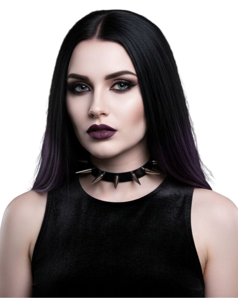 קולר ניטים שחור 🖤