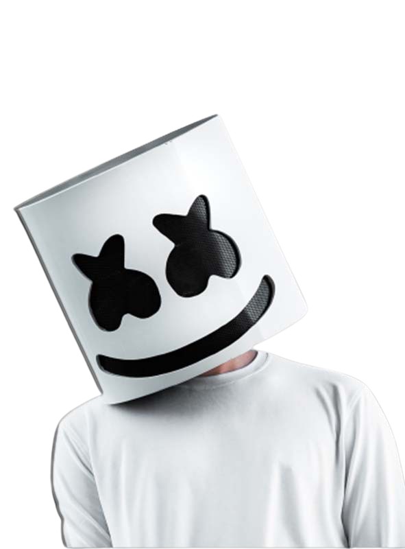 מסכת די ג'י מרשמלו לטקס מלאה מסכת השנה DJ Marshmello