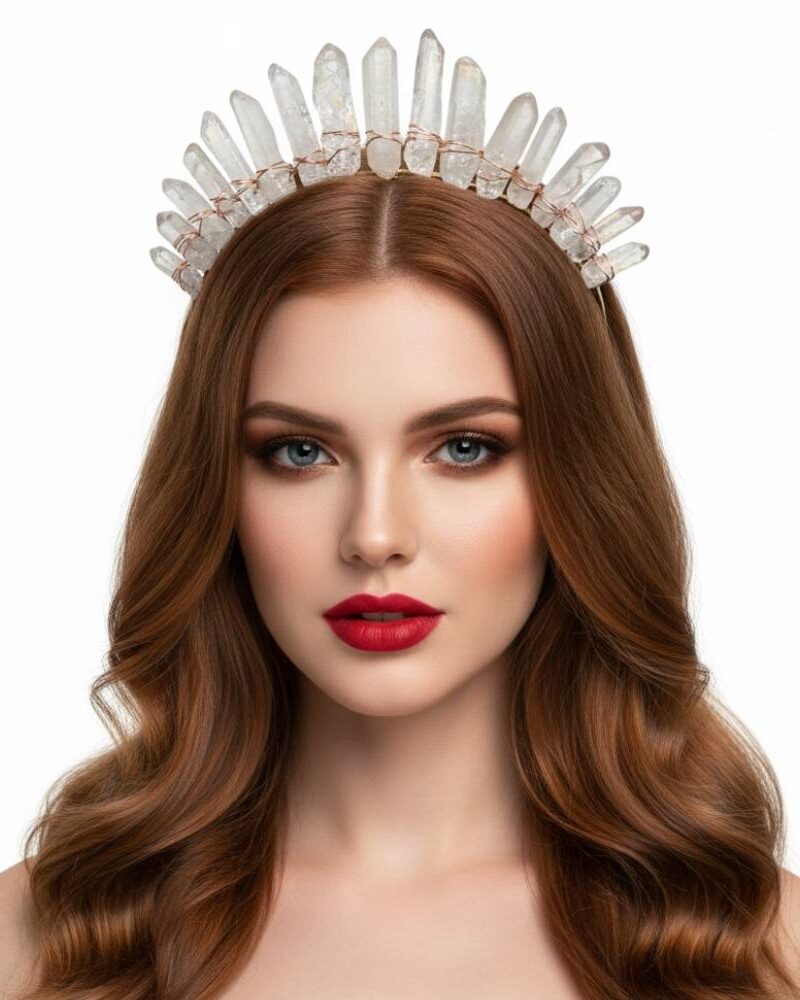 קשת קריסטלים מפואר מלכת הקרח