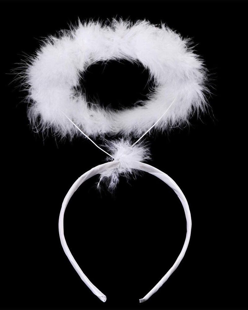 קשת הילה למלאך - לבן