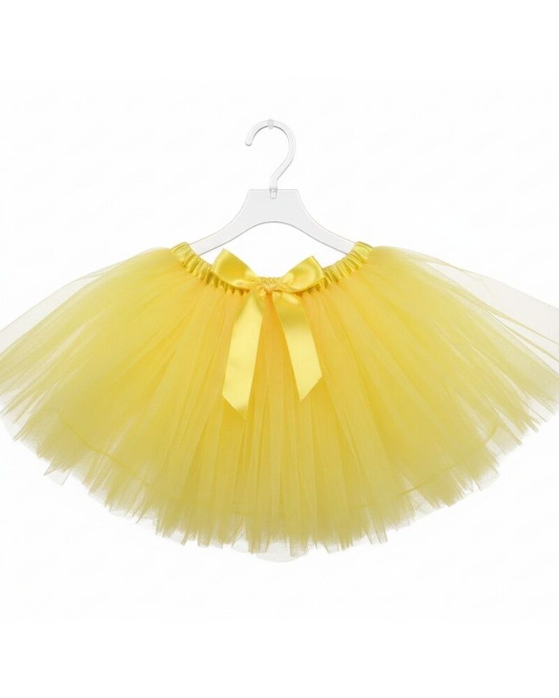 חצאית טוטו צהוב 40 ס"מ 5 שכבות