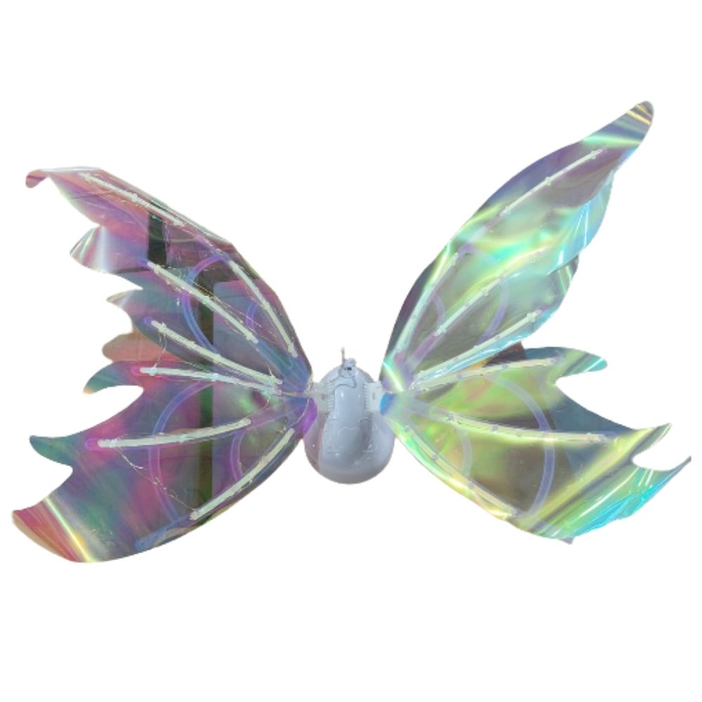 כנפי פרפר קסומות לילדות 🦋 כנפיים נעות ומנגנות עם תאורת LED