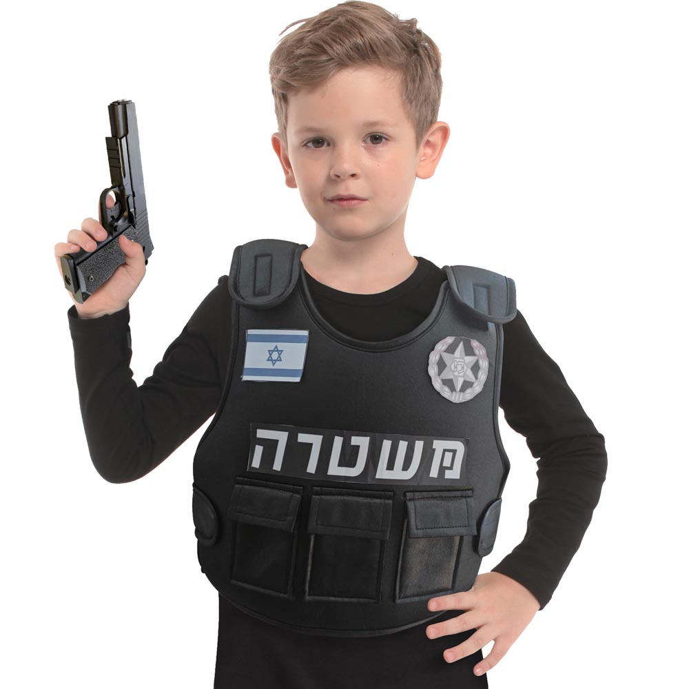 וסט שוטר לוחם ישראלי לילדים
