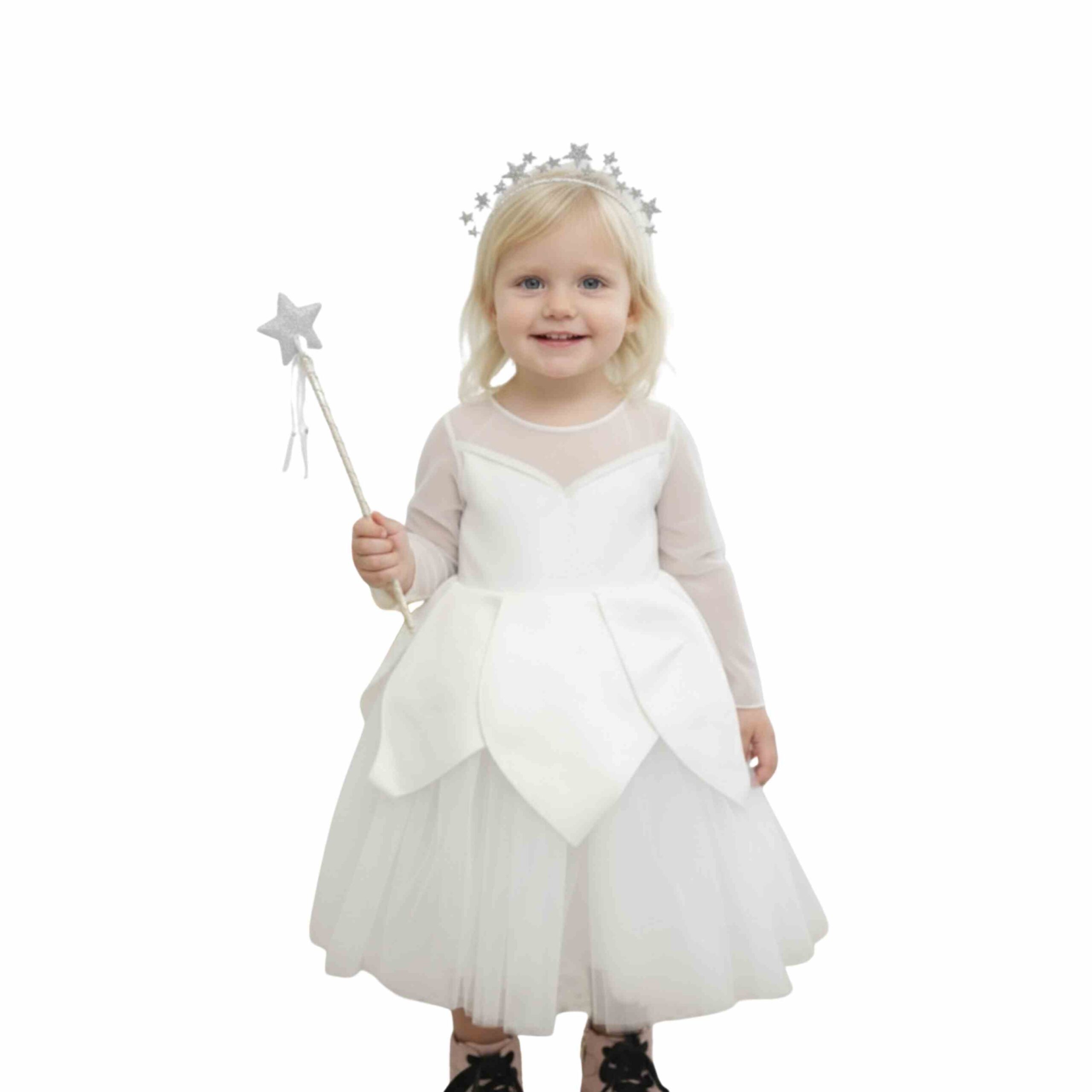 שמלת עלים מעוצבת לתינוקות (2) שמלת עלים מעוצבת לקטנטנות פורים 2026