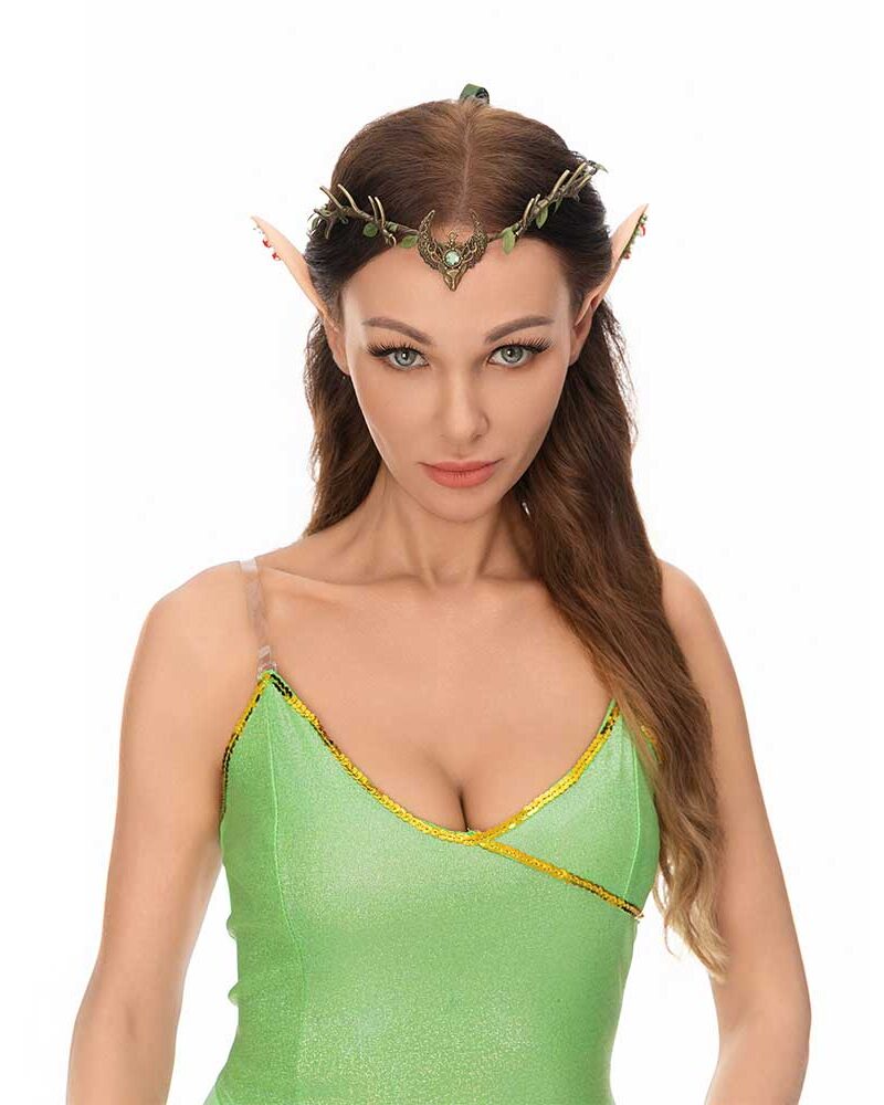 נזר אלפים יוקרתי דגם אייל עם קרניים