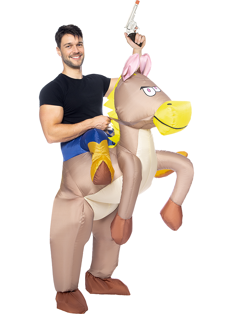 תחפושת רוכב על סוס מתנפח: תחפושת מצחיקה