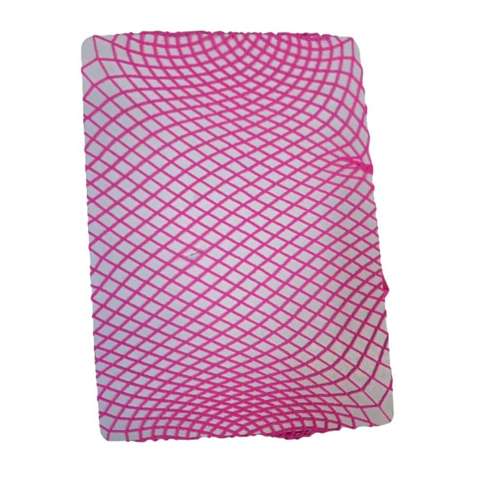 גרביון רשת ורוד חורים קטנים