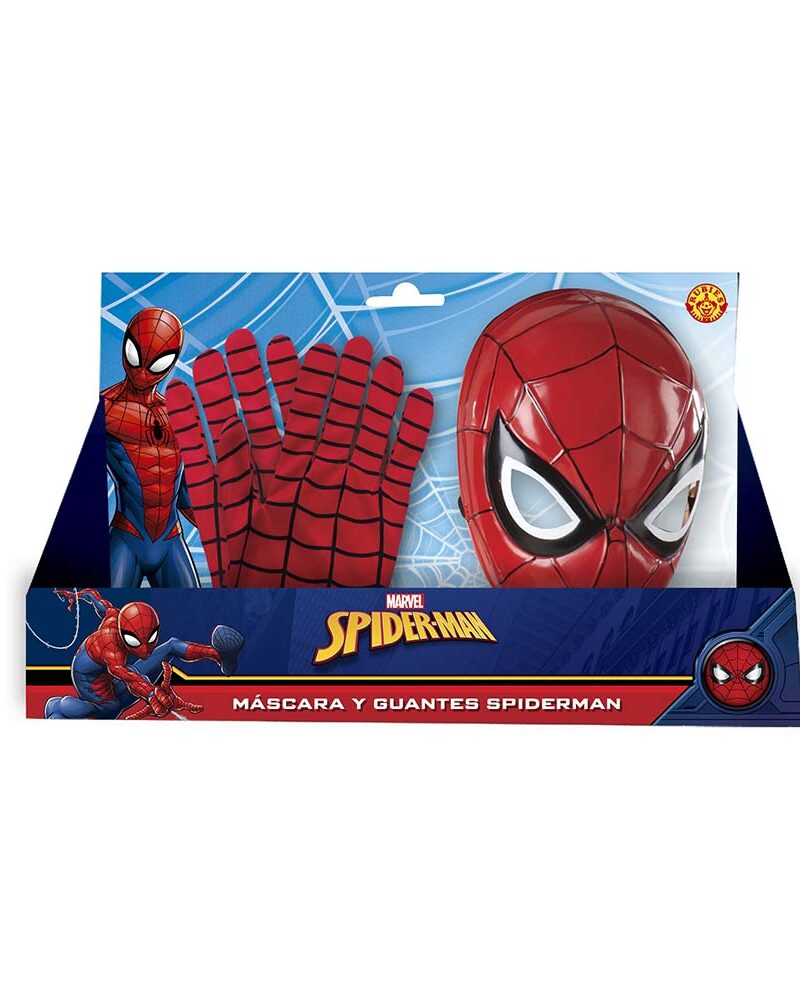 סט מסכה וכפפות ספיידרמן לילדים – מבית Marvel 🕷️