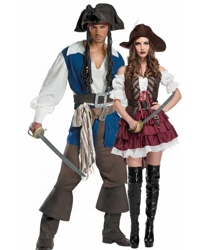 תחפושת פיראטים - זוגית