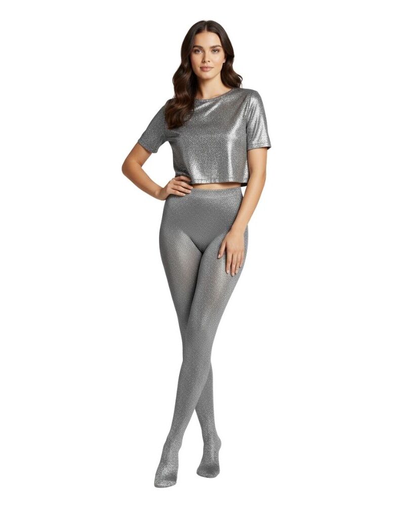 גרביון כסוף נוצץ זוהר | Bmagniv