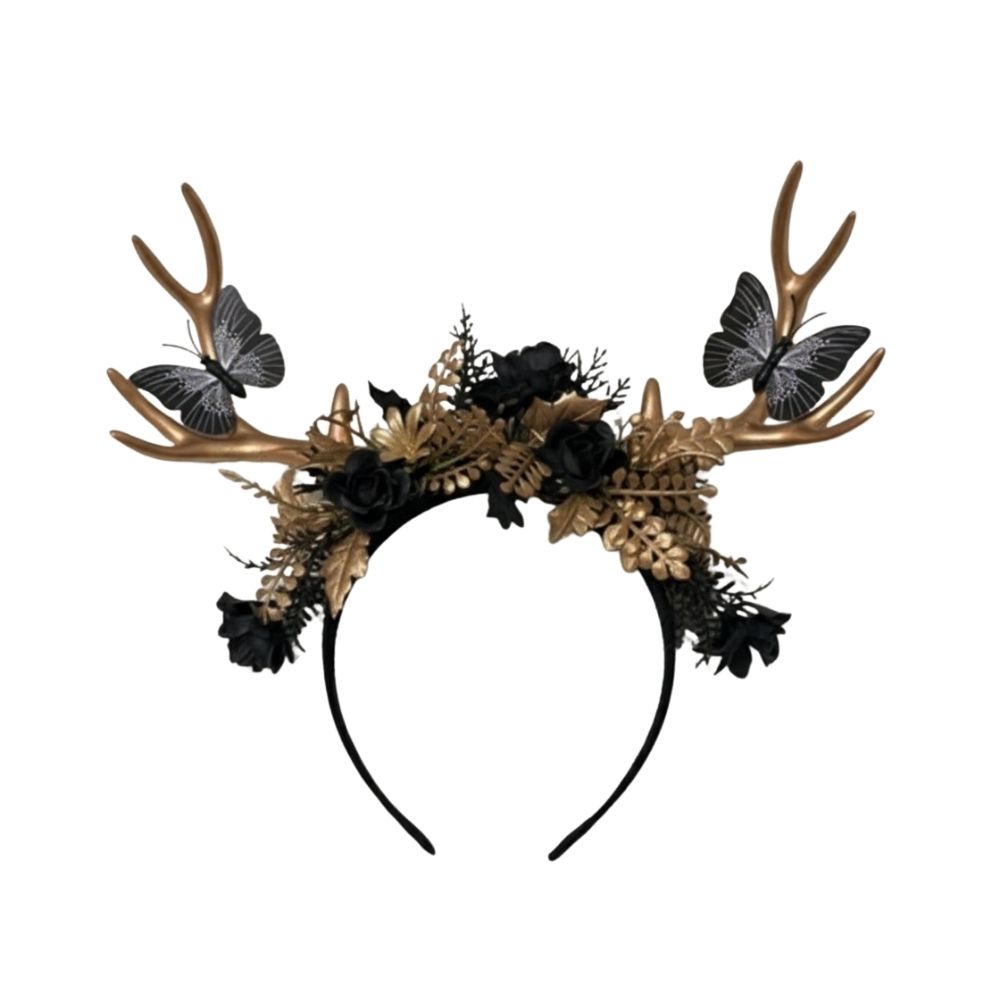 קשת אייל מעוצבת מוזהבת