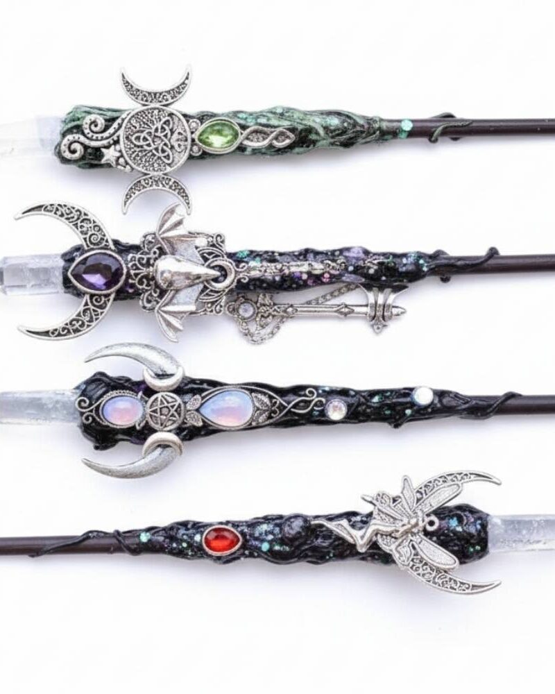 שרביט קסם קריסטלים מעוצב