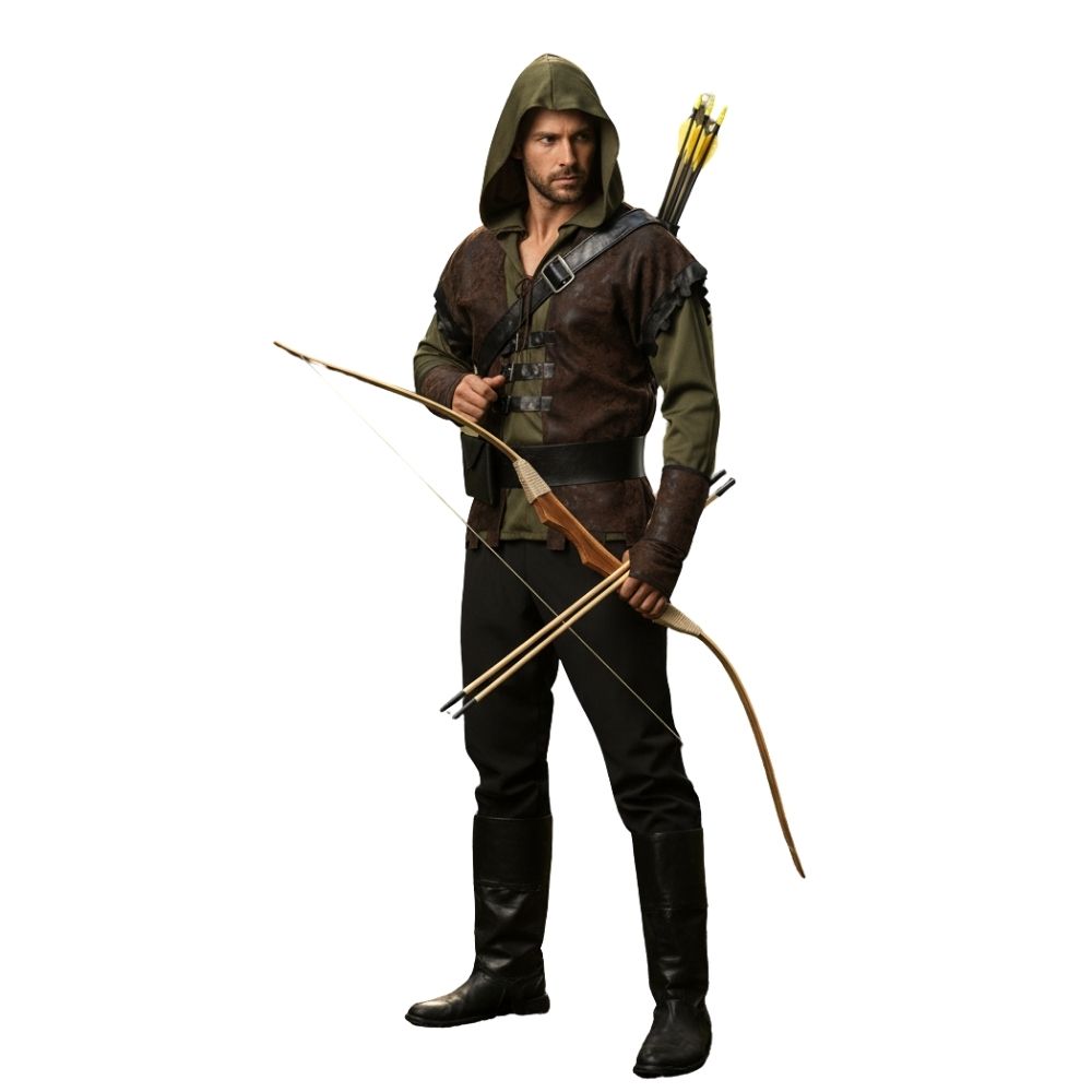 חץ וקשת לצייד אותנטי 🏹