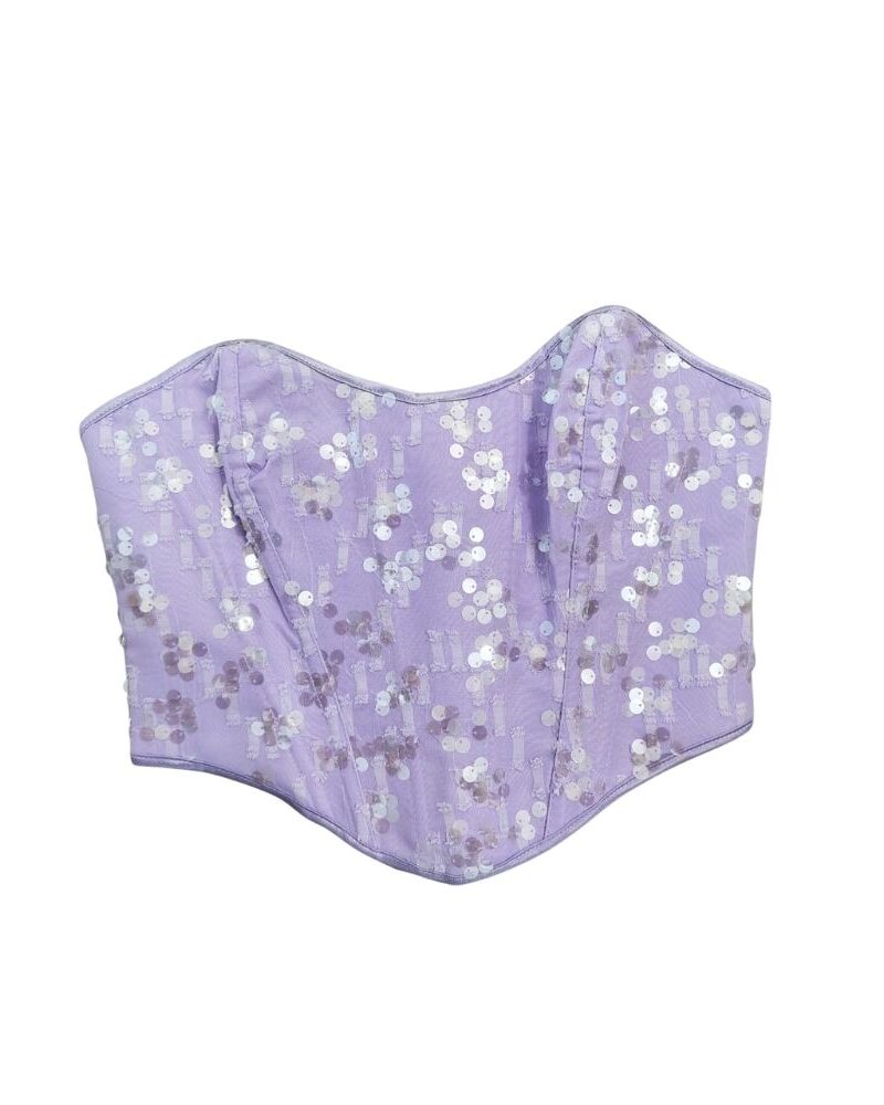 מחוך סגול פייטים ✨💜✨מידה L