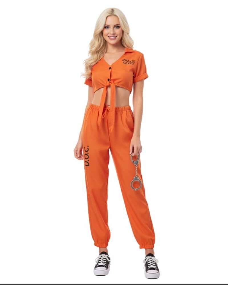תחפושת אסירה בסטייל לנשים - לוק מושלם, נועז ומלא סטייל 🔥