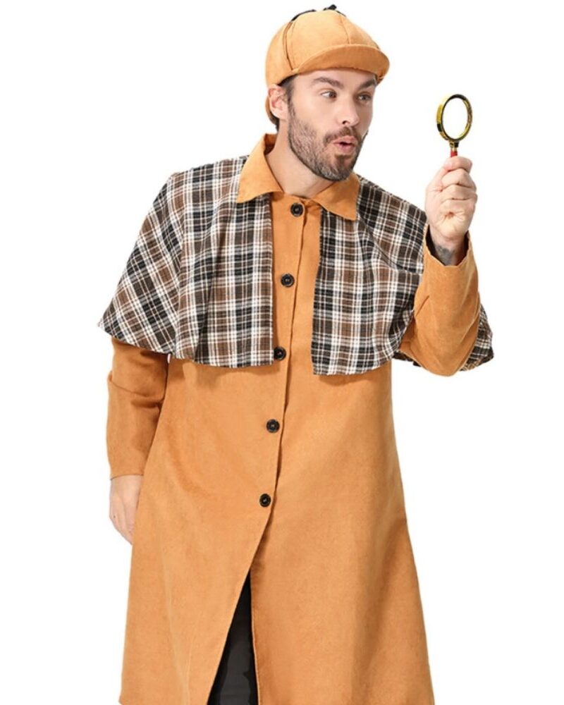 תחפושת בלש גבר - שרלוק הולמס האגדי🕵️‍♂️
