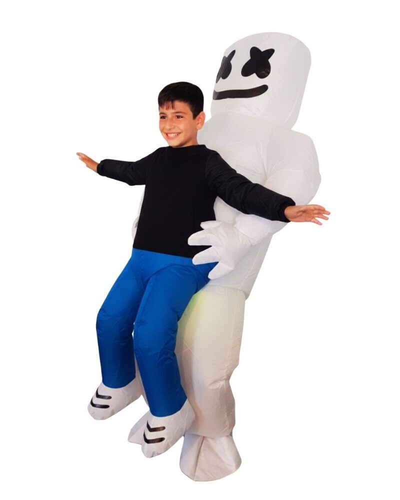 תחפושת מתנפחת מרשמלו חוטף אותי 🎭🔥