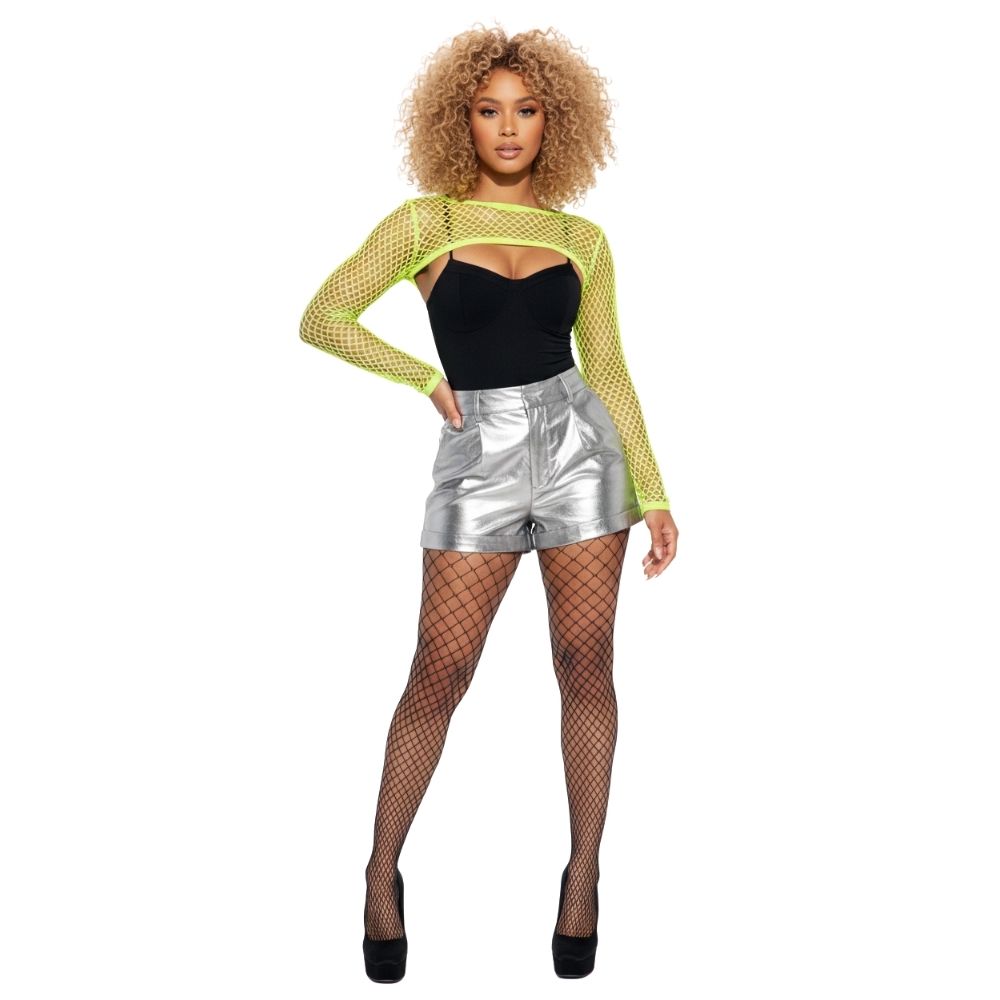 טופ רשת שחור או צהוב לנשים ✨