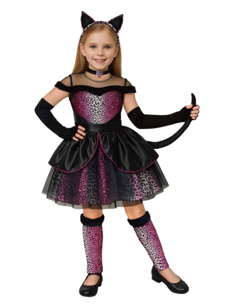 תחפושת חתלתולה רוקסטאר לילדות🐾