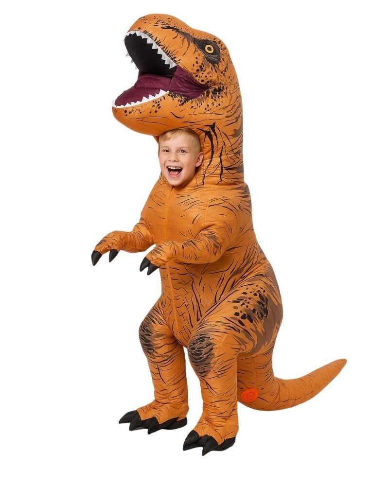 תחפושת טי רקס מתנפחת ילדים🦖💥