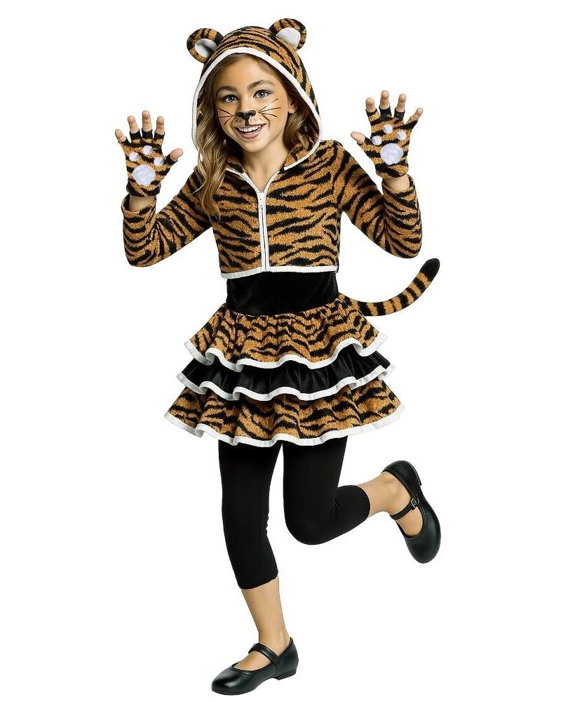 תחפושת טיגריס בייב לילדות 🐯🖤