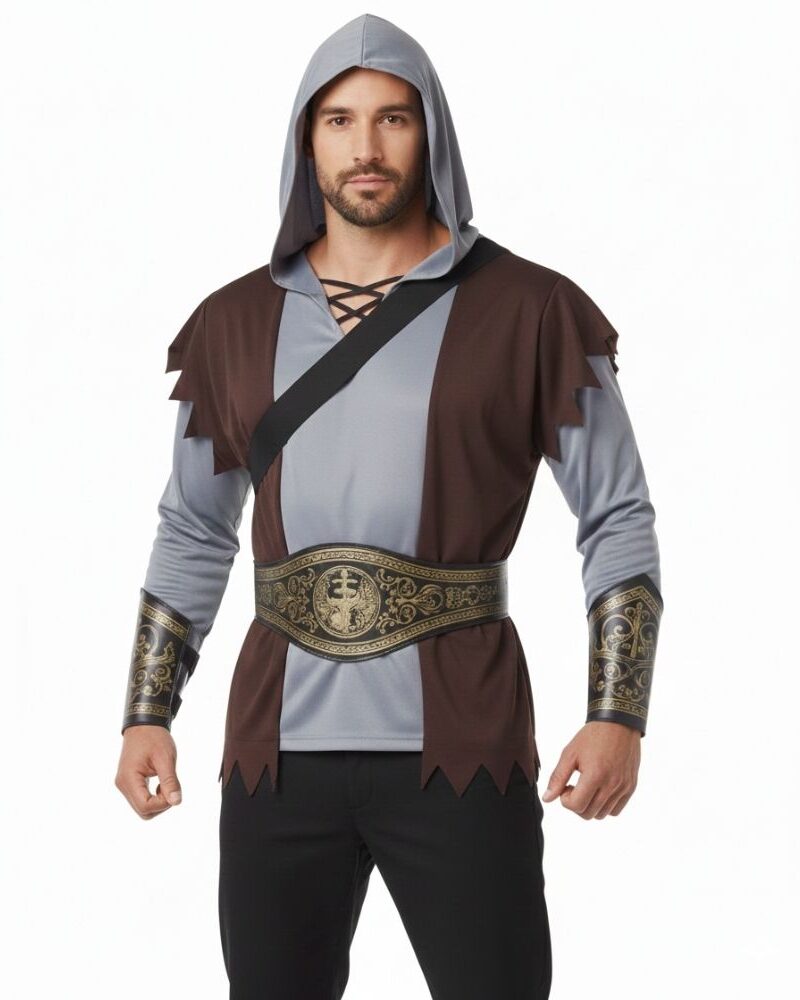 תחפושת לוחם ימי הביניים לגבר ולנער 🏹