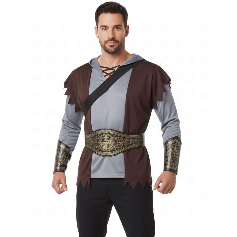 תחפושת לוחם ימי הביניים לגבר ולנער 🏹