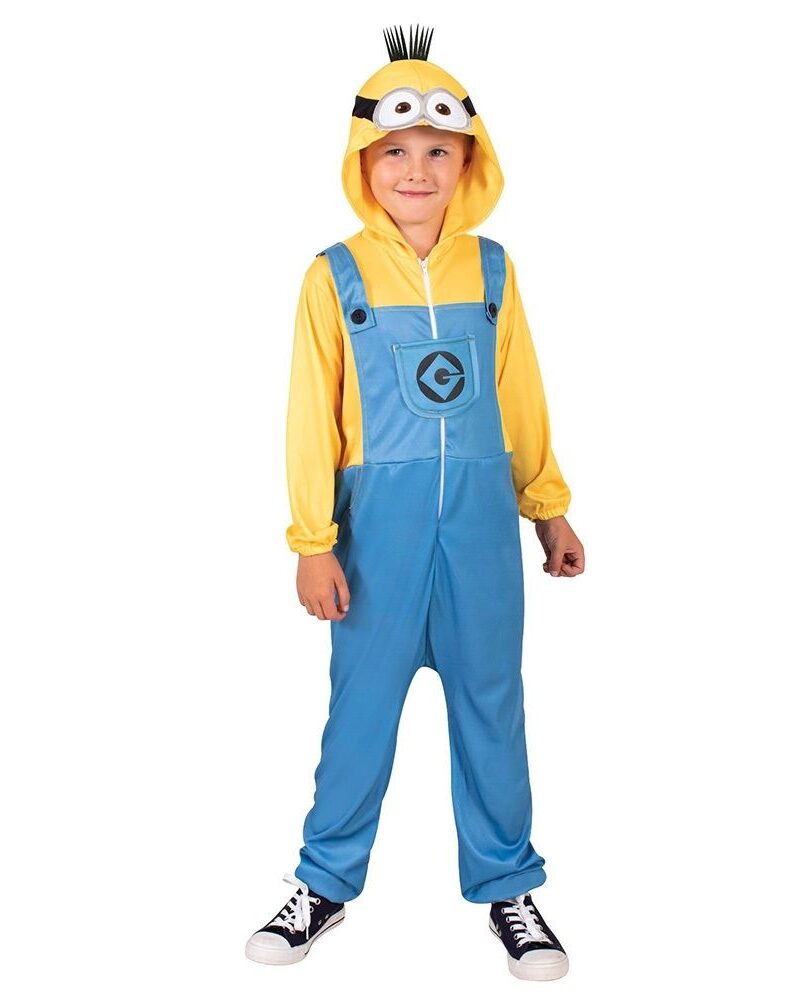 תחפושת מיניונים לילדים כל המידות XS–L 😄