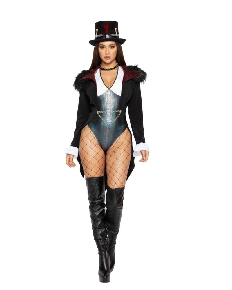 תחפושת מלכת הוודו : תחפושת יוקרתית ומסתורית לנשים 🎩✨