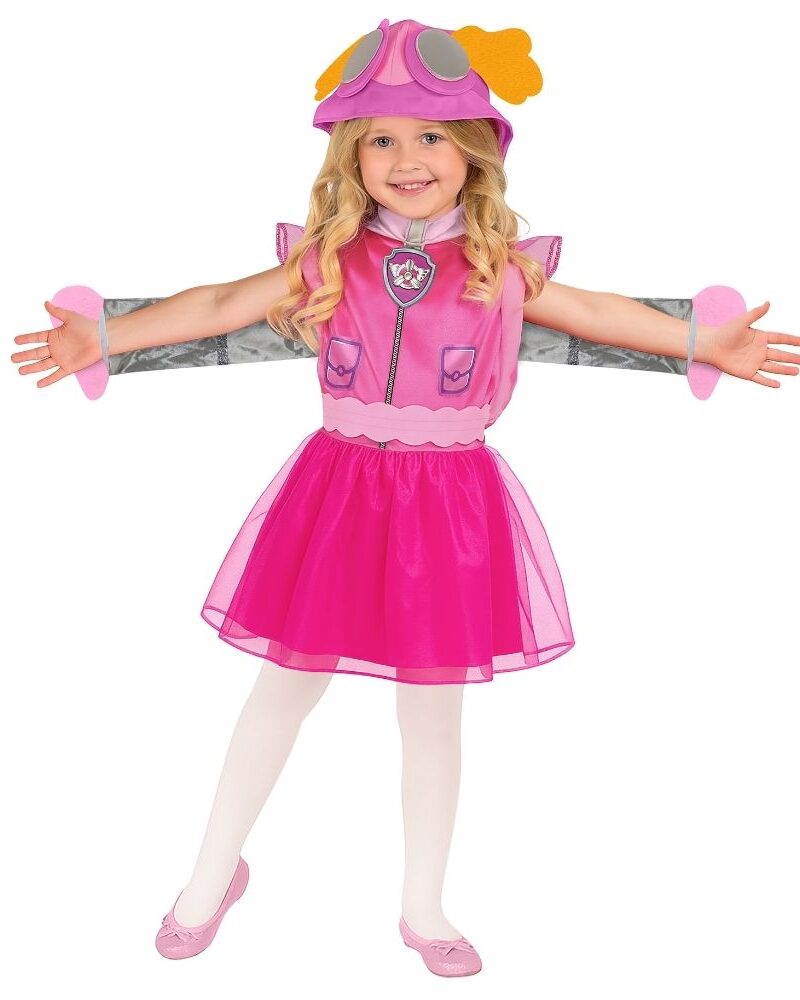 תחפושת סקאיי מפרץ ההרפתקאות לילדות 🐶✈️ גיל 3-4