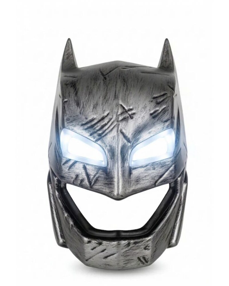 מסכת באטמן (Batman) מקורית לילדים עם אור : עיצוב קרב רשמי לגיבורים קטנים