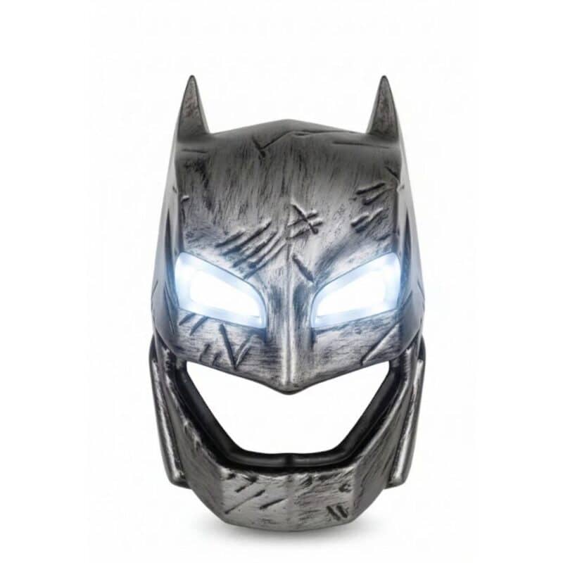 מסכת באטמן (Batman) מקורית לילדים עם אור : עיצוב קרב רשמי לגיבורים קטנים