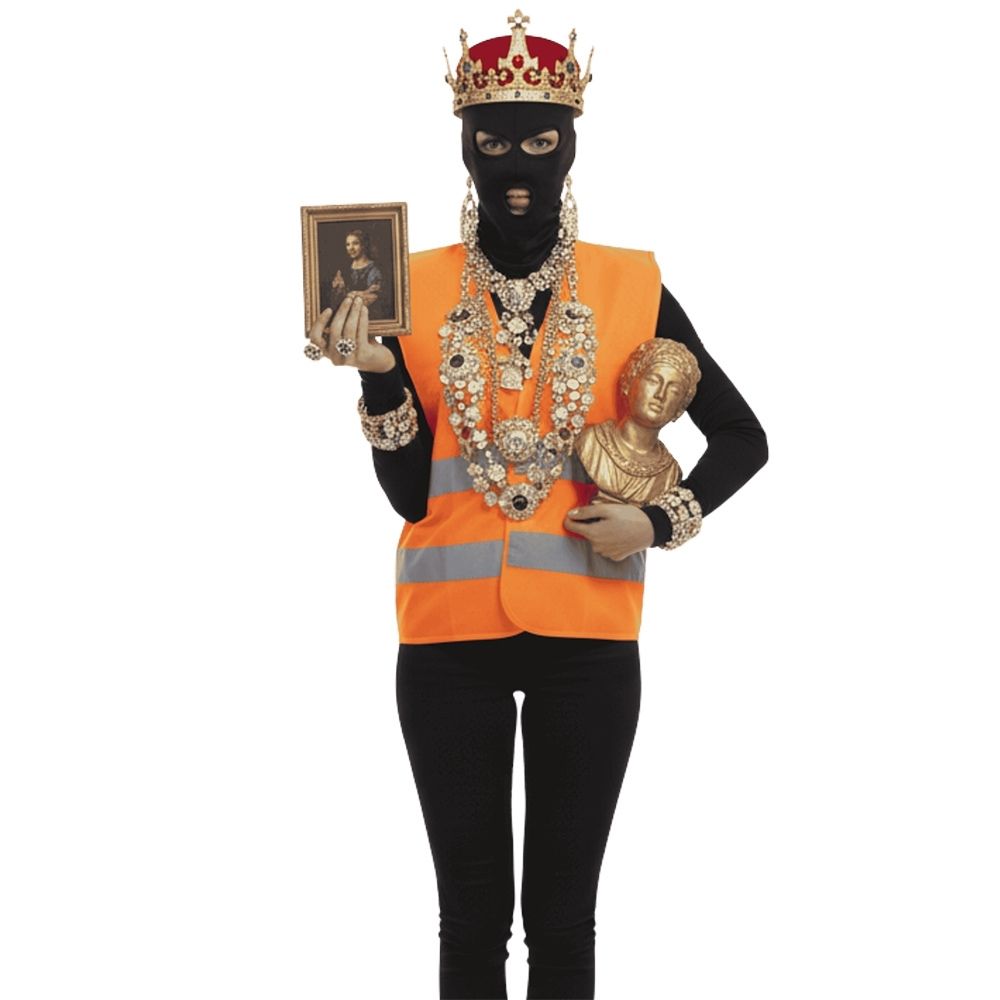 סט תחפושת שודדי הלובר - הלוק הכי ויראלי ומצחיק לפורים!