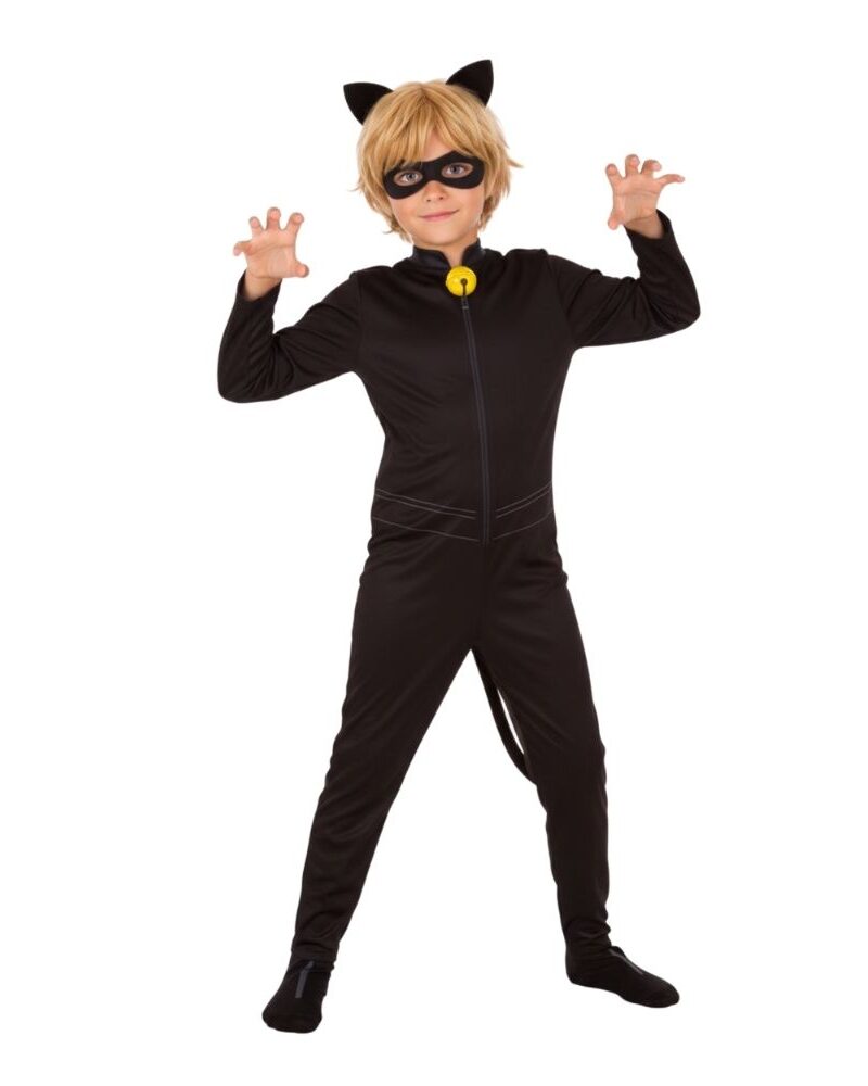 תחפושת חתול נואר (Cat Noir) לילדים - מתוך "החיפושית המופלאה"