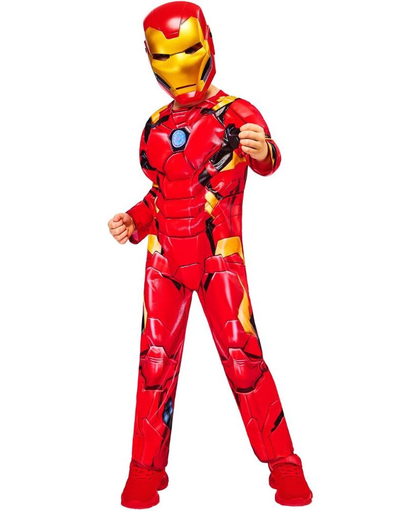 תחפושת איירון מן דלוקס לילדים גיל 3-8