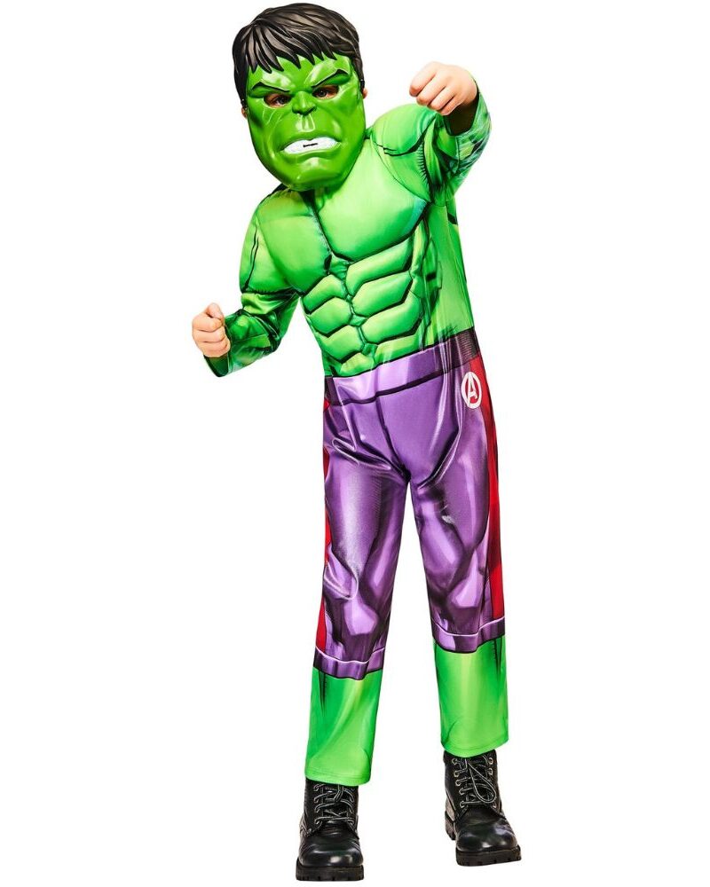 תחפושת הענק הירוק דלוקס לילדים : גיל 3-6